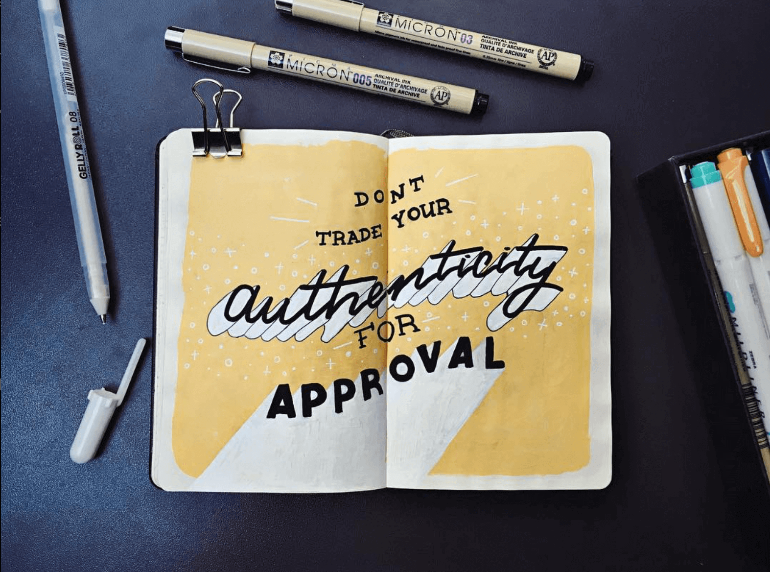 Don't trade your authenticity for approval